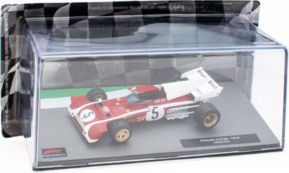 Ferrari 312 B2 - 1972 Jacky Ickx #5 F1 Collection - Cased 1:43 – diecast model (view 3)