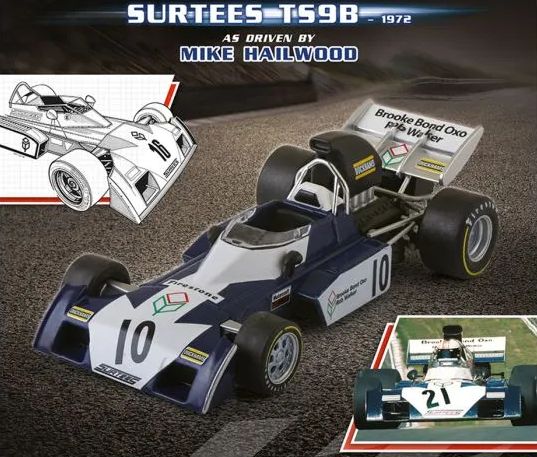 Surtees TS9B - 1972 Mike Hailwood F1 Collection - Cased 1:43 – diecast model (view 2)
