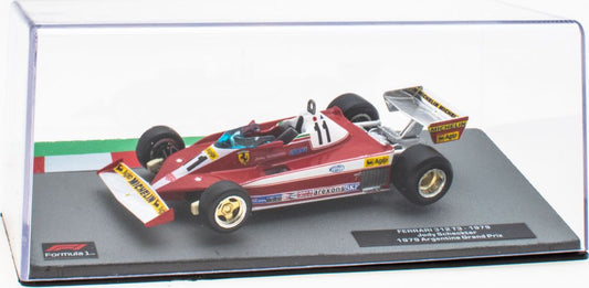 Ferrari 312 T3 1979 ArgGP Jody Scheckter Cased - F1 Collection 1:43 – diecast model (view 2)