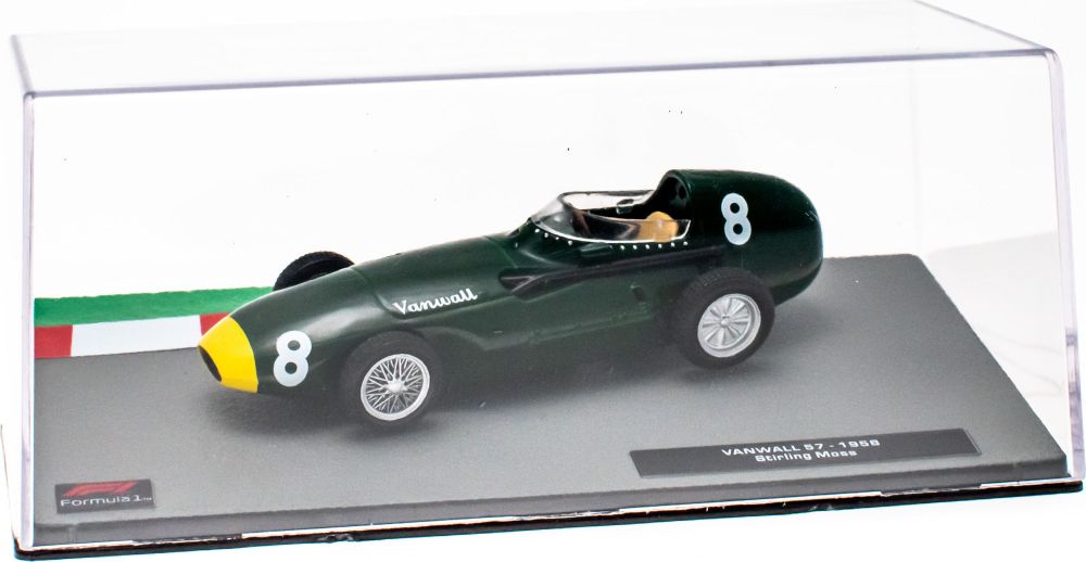 Vanwall 57 1958 - Stirling Moss Cased - F1 Collection 1:43 – diecast model (view 2)
