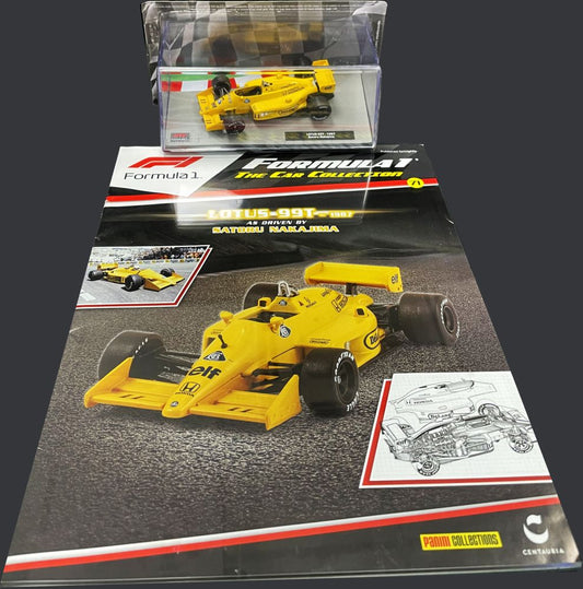 Lotus 99T #11 Satoru Nakajima 1987 F1 Collection (Cased) 1:43 – diecast model (view 2)