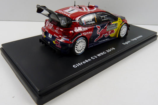 Citroen C3 2019 Ogier #1 Monte Carlo Rally Collection - Blister 1:43 – diecast model (view 2)