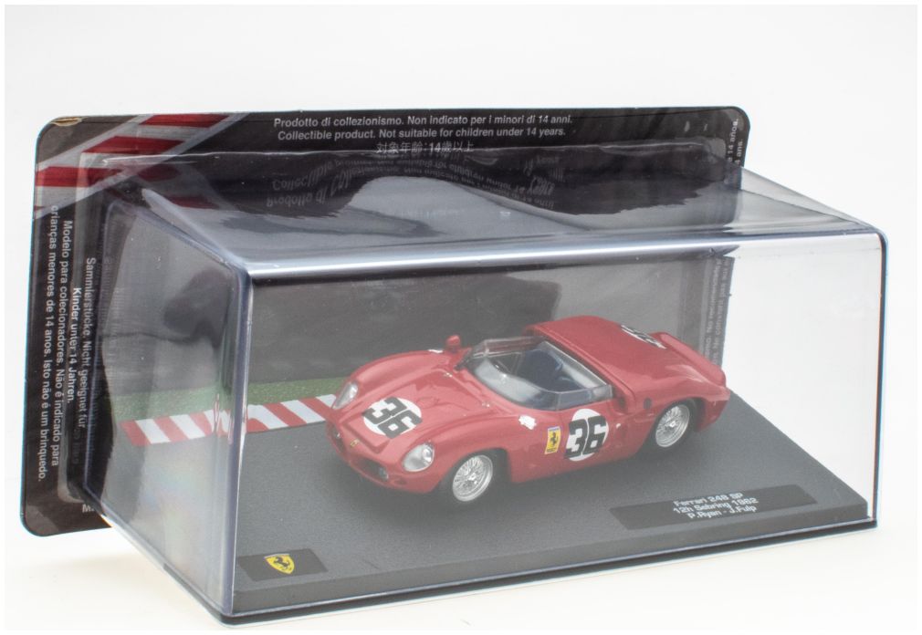 Ferrari 248 SP - 12h Sebring 1962 Cased - Ferrari Racing Collection 1:43 – diecast model (view 4)