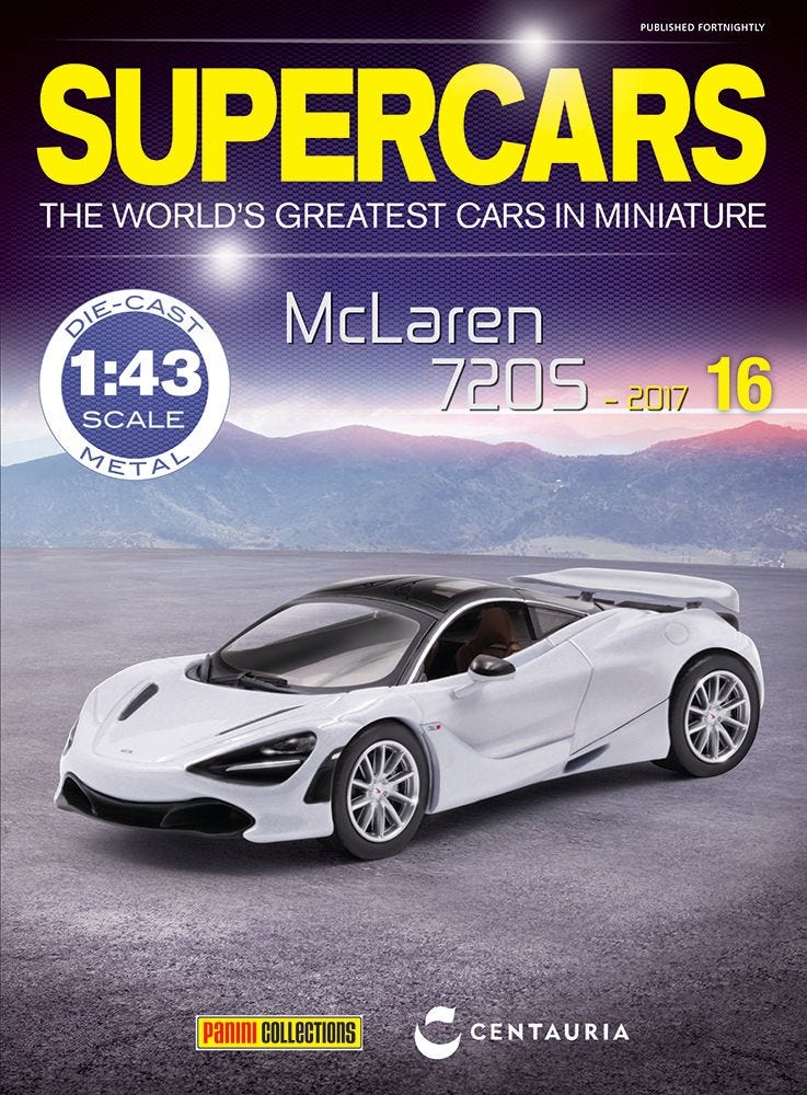 Mclaren 720S 2017 Cased - Supercar Collection 1:43 – diecast model (view 6)