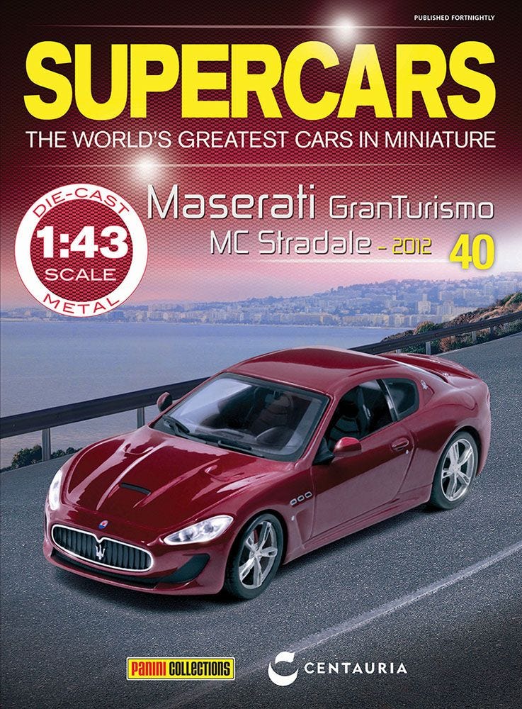 Maserati Grandturismo MC Stradale 2012 Cased - Supercar Collection 1:43 – diecast model (view 2)