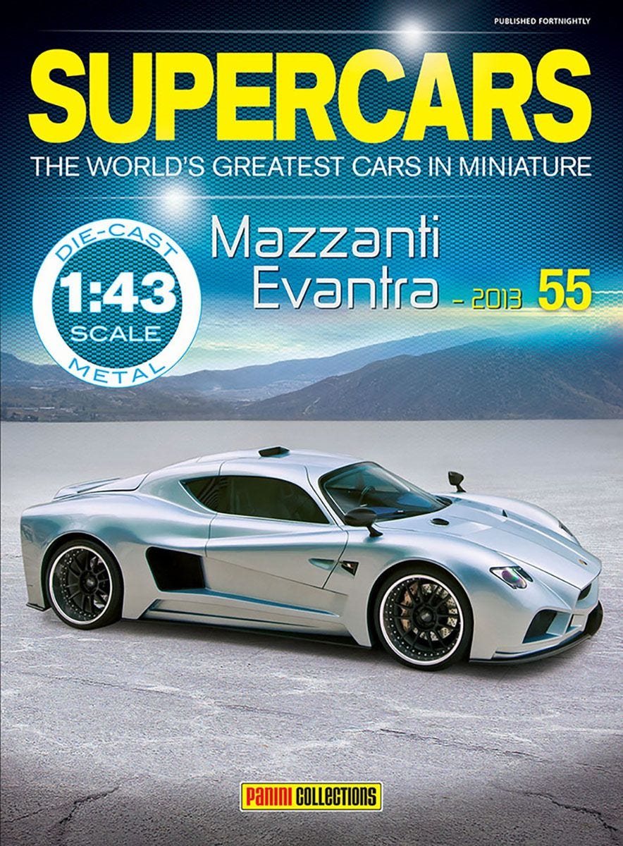 Mezzanti Evantra 2013 Cased - Supercar Collection 1:43 – diecast model (view 2)