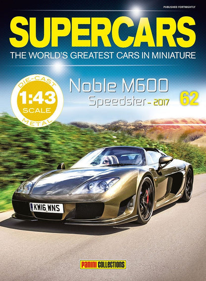 Noble M600 Speedster 2017 Cased - Supercar Collection 1:43 – diecast model (view 2)