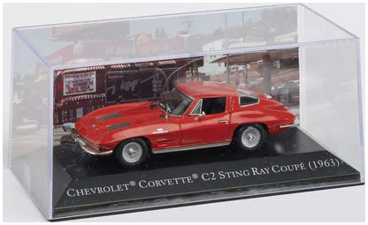 Available To Order – Chevrolet Corvette Sting Ray Coupe C2 - Red - American Car Collection 1:43 (MAG PP01)