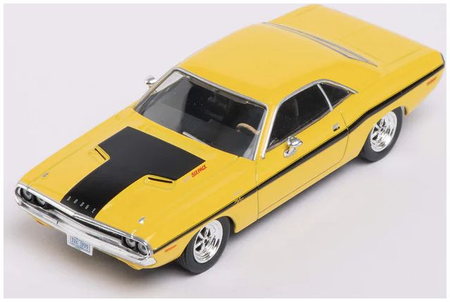 Available To Order – Dodge Challenger R/T 440 (1970) - Yellow - American Car Collection 1:43 (MAG PP04)