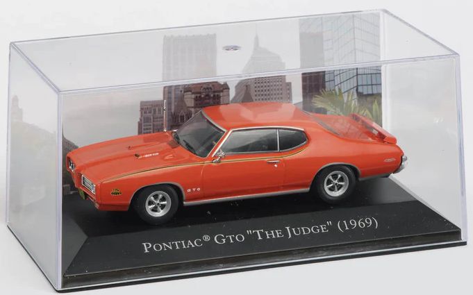 Available To Order – Pontiac GTO 'The Judge' (1969) - Red - American Car Collection 1:43 (MAG PP05)