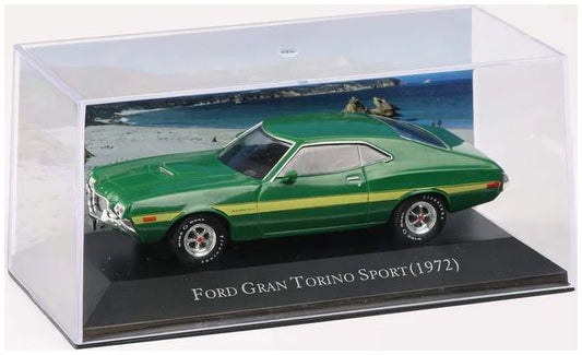 Available To Order – Ford Gran Torino Sport (1972) - Green - American Car Collection 1:43 (MAG PP09)