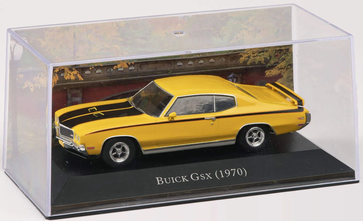 Available To Order – Buick GSX - Yellow (1971) American Car Collection 1:43 Magazine Model Model (MAG PP11)