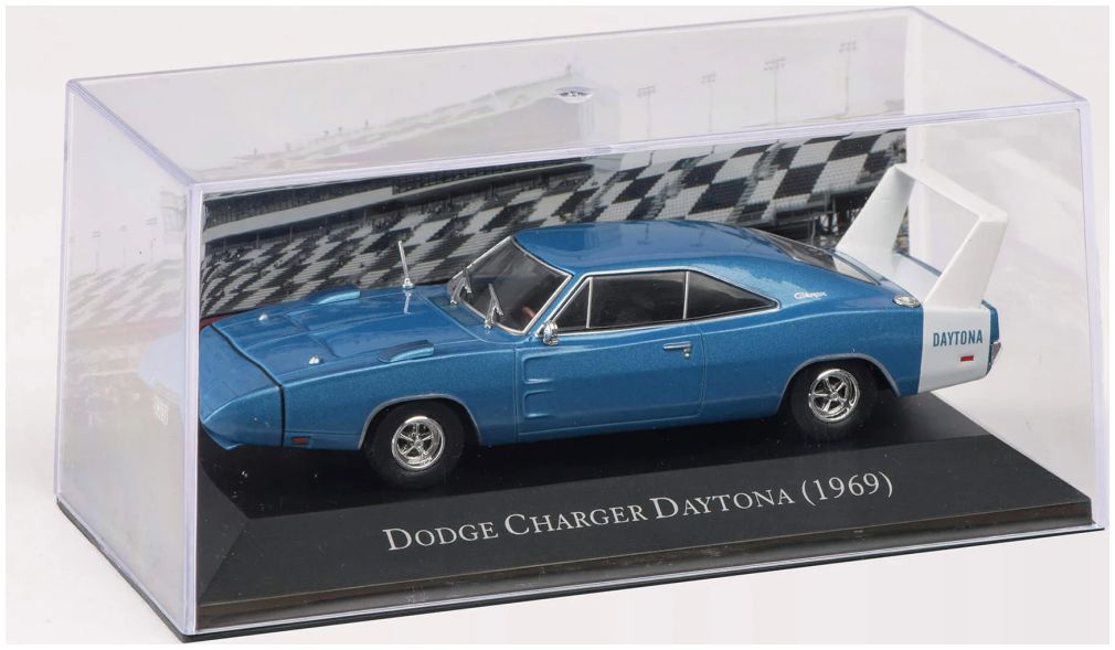 Available To Order – Dodge Charger Daytona - Blue (1969) American Car Collection 1:43 (MAG PP14)