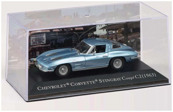 Available To Order – Chevrolet Corvette Sting Ray Coupe C2 - Blue - American Car Collection 1:43 (MAG PPG2)