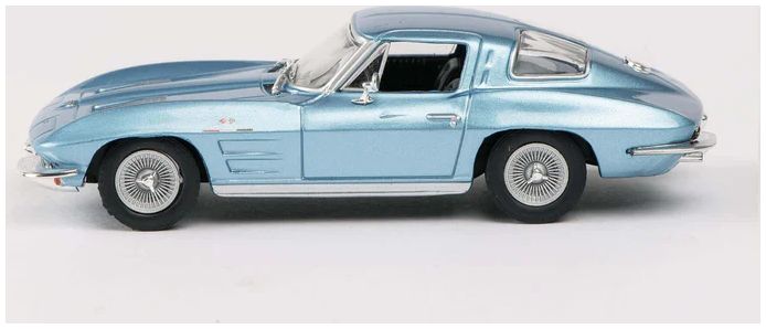 Available To Order – Chevrolet Corvette Sting Ray Coupe C2 - Blue - American Car Collection 1:43 (MAG PPG2)