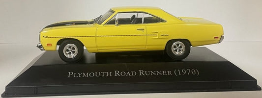 Available To Order – Plymouth Road Runner (1970) – Yellow American Car Collection - Cased 1:43 (MAG PPG9)
