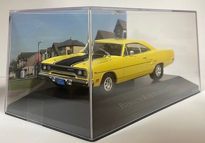Available To Order – Plymouth Road Runner (1970) – Yellow American Car Collection - Cased 1:43 (MAG PPG9)