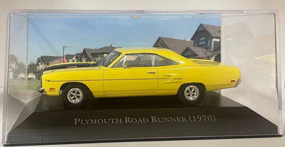 Available To Order – Plymouth Road Runner (1970) – Yellow American Car Collection - Cased 1:43 (MAG PPG9)