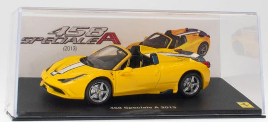Available To Order – Ferrari 458 Speciale A 2013 - Yellow Ferrari Collection - cases 1:43 (MAG PQ06)