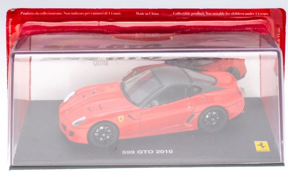 Available To Order – Ferrari 599 GTO 2010 - Red Ferrari Collection - cases 1:43 (MAG PQ07)