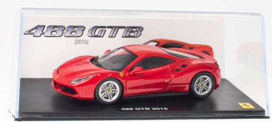 Available To Order – Ferrari 488 GTB 2015 - Red Ferrari Collection - cases 1:43 (MAG PQ08)