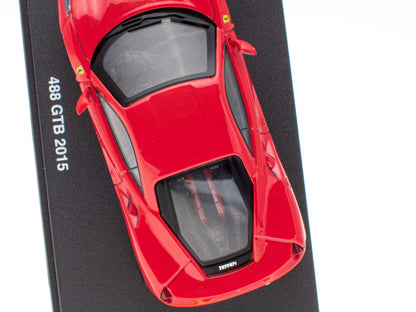 Available To Order – Ferrari 488 GTB 2015 - Red Ferrari Collection - cases 1:43 (MAG PQ08)