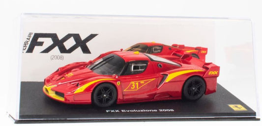 Ferrari FXX Evoluzione 2008 - Red # 31 Ferrari Collection - cases 1:43 – diecast model (view 2)