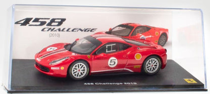 Ferrari 458 Challenge 2010 - Red # 5 Ferrari Collection - cases 1:43 – diecast model (view 2)