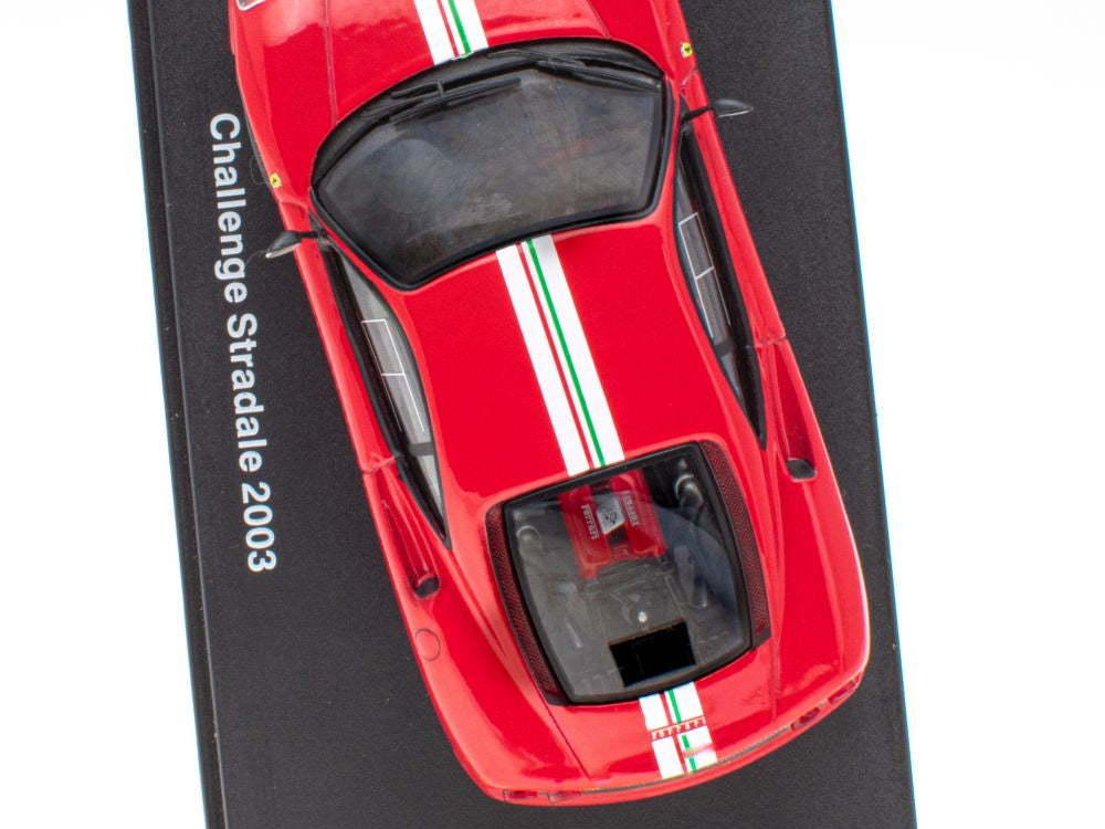 Ferrari Challenge Stradale 2003 Red/Stripe Ferrari Collection - cases 1:43 – diecast model (view 4)