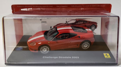 Ferrari Challenge Stradale 2003 Red/Stripe Ferrari Collection - cases 1:43 – diecast model (view 5)