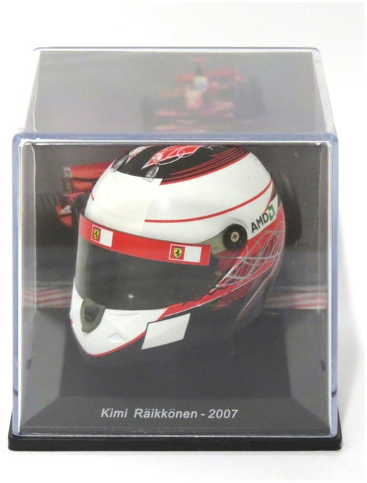 Kimi Raikkonen #6 Ferrari F2007 F1 World Champion 2007 Helmet 1:5 – diecast model (view 2)