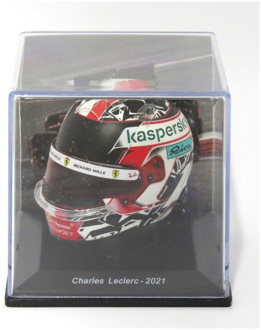 Charles Leclerc - 2021 Ferrari F1 Helmet Collection 1:5 - Cased 1:5 – diecast model (view 2)