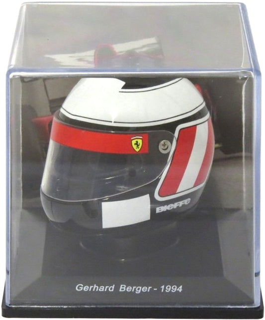 Available To Order – Gerhard Berger - 1994 Ferrari F1 Helmet Collection 1:5 - Cased 1:5 (MAG PV17)