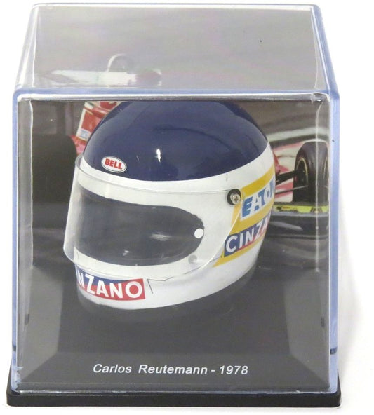 Available To Order – Carlos Reutemann - 1978 Ferrari F1 Helmet Collection 1:5 - Cased 1:5 (MAG PV24)