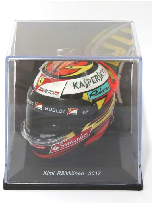 Available To Order – Kimi Raikkonen - 2017 Ferrari F1 Helmet Collection 1:5 - Cased 1:5 (MAG PV93)