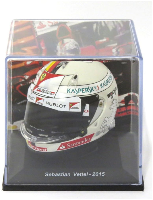 Available To Order – Sebastian Vettel - 2015 Ferrari F1 Helmet Collection 1:5 - Cased 1:5 (MAG PV96)