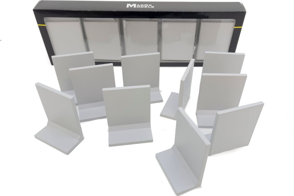 Available to Order – L-shaped Retaining Walls (Set of 10 pcs) 1:32 (MAR 2232)