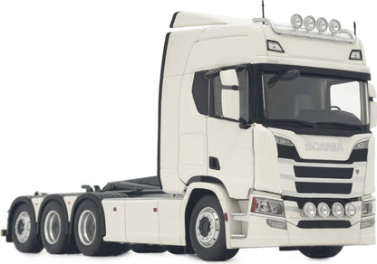 Available to Order – Scania R500 Series w/Meiller Hooklift White 1:32 (MAR 2307-01)