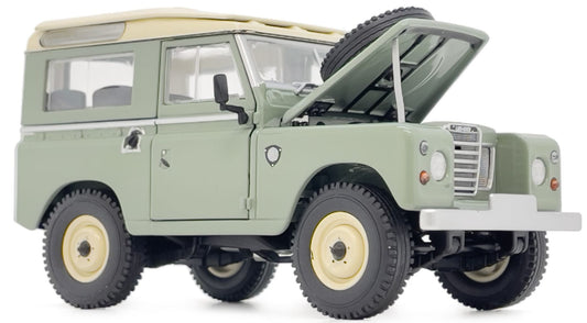Available to Order – Land Rover Series 3 88 Safari Roof Atlantic Green 1:32 (MAR 2421-02)