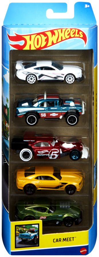 Available to Order – Hot Wheels Basic Car 5 Pack Asst (12pcs) (MAT 1806)