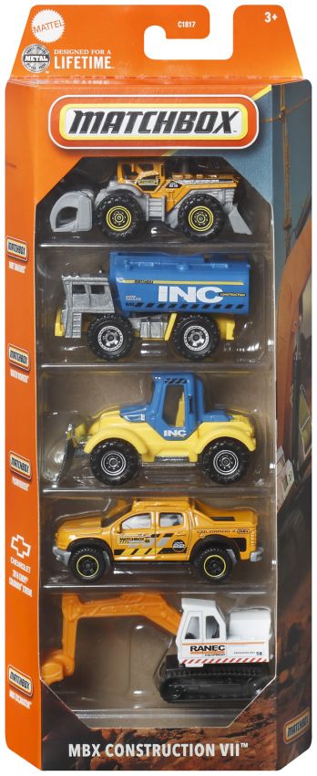 Matchbox Basics 5 Pack Assortment – diecast model (view 3)