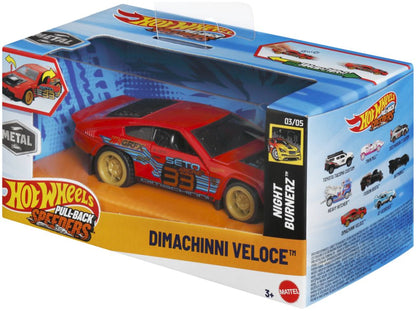 Available To Order – Hot Wheels Pull-Back Speeders Asortment (8pcs) 1:43 (MAT HPT04)