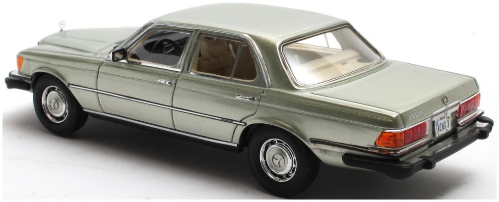 Available to Order – Mercedes Benz 450SE W116 USA Grey Metallic J.R.Ewing (TV Show - Dallas) 1:43 (MAX 11302-221)