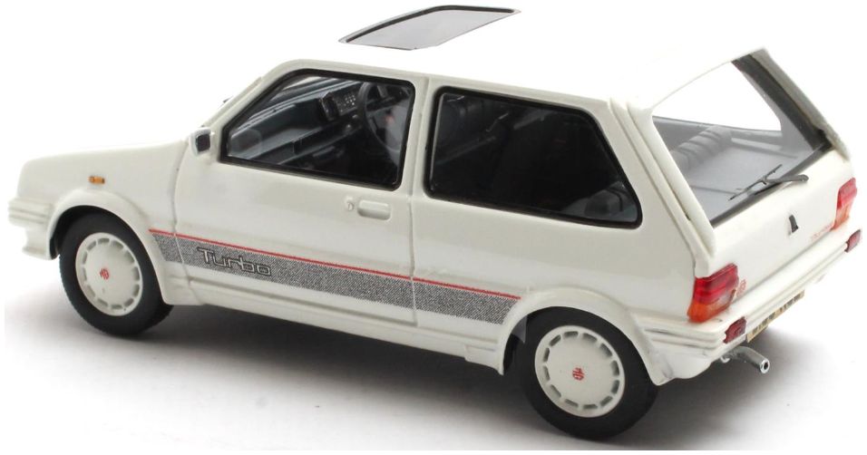 Available To Order – MG Metro Turbo White 1985-1989 1:43 Matrix Model (MAX 31305-011)