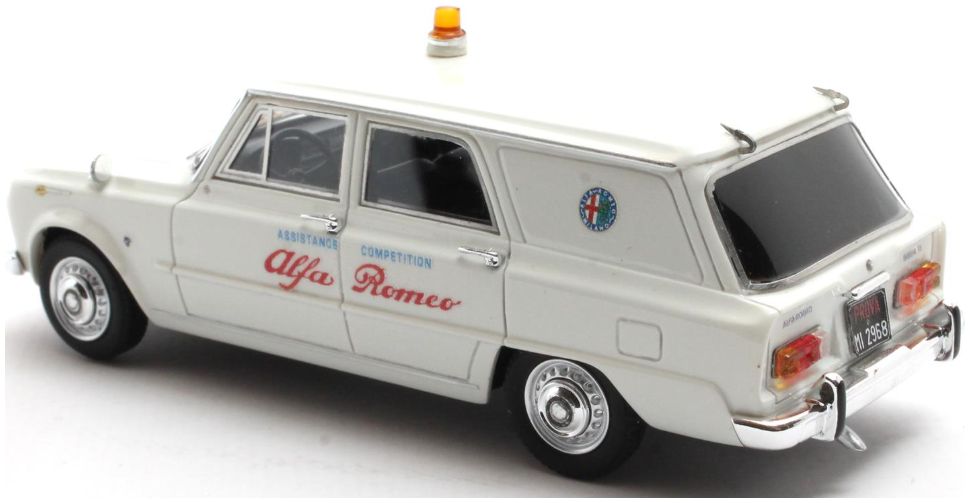 Alfa Romeo G.P.C. Competition Assistance White 1962-1974 1:43 – diecast model (view 2)