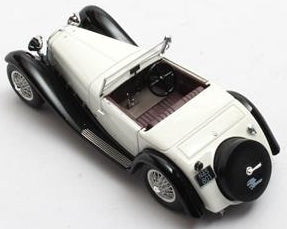 Available To Order – Alfa Romeo 6C 1750SV Figoni Open White Black 1932 1:43 Matrix Model (MAX 40102-171)