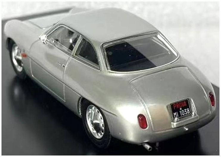 Alfa Romeo Giulietta SZ Silver 1961 1:43 – diecast model (view 2)