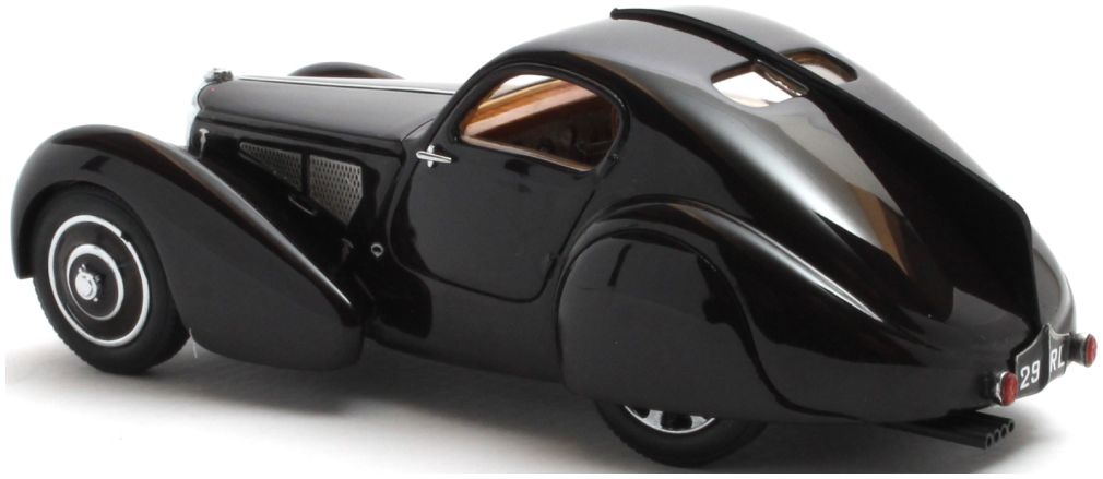 Bugatti T51 Dubos Coupe Black 1931 1:43 – diecast model (view 2)