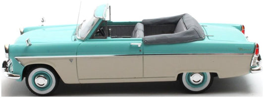 Available To Order – Ford Zodiac MKII 206E Convertible Turqoise White 1958-1962 1:43 Matrix Model (MAX 40603-162)