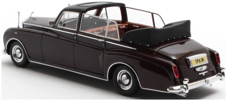 Available to Order – Rolls Royce Phantom VI Landaulette Maroon 1973 1:43 (MAX 41705-161)